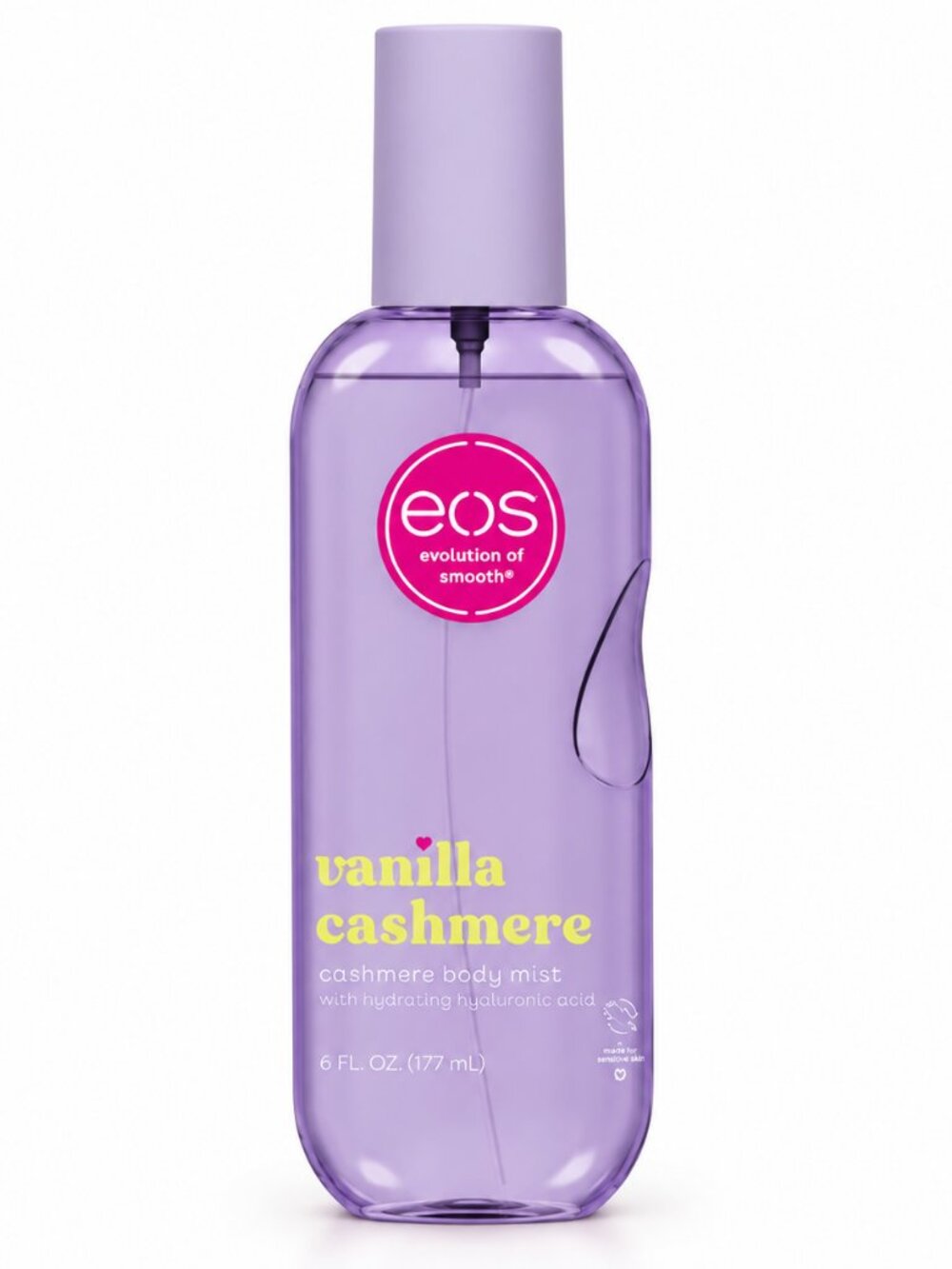 eos Cashmere Body Mist- Vanilla, Body Spray for Women, Vegan, 6 fl oz